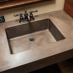 Concrete Bathrooms - Bathroom Sinks