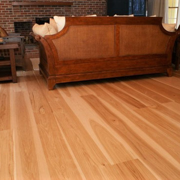 Unfinished Solid Hickory Select & Better Grade Hardwood Flooring