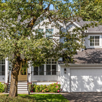 Siding Installation - James Hardie Shakes & Shingles in Pearl Grey