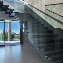 church stair case