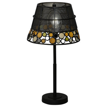 Pasqual Mesh Tiffany-Style Table Lamp