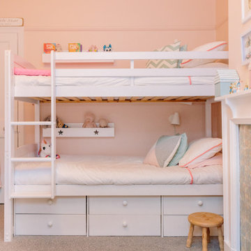 A sweet pink little girls room