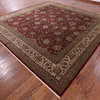Square Fine Persian Tabriz Hand Knotted Wool Rug 12' 0" X 12' 2" Q11349