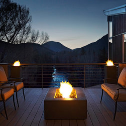 Baltic - Rectangle Fire Table - Fire Pits