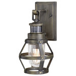 Vaxcel - Vaxcel T0383 Bruges - One Light Outdoor Wall Lantern - Dualux� multi-level outdoor lighting is designed tBruges One Light Out Parisian Bronze Clea *UL: Suitable for wet locations Energy Star Qualified: n/a ADA Certified: n/a  *Number of Lights: Lamp: 1-*Wattage:60w Medium Base bulb(s) *Bulb Included:No *Bulb Type:Medium Base *Finish Type:Parisian Bronze