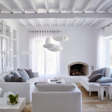 Orpheus house feature, Mykonos, Greece