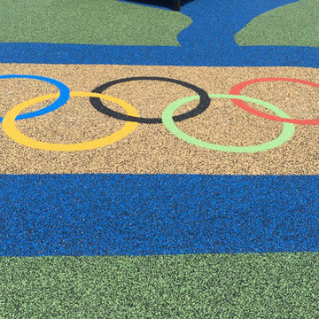 No Fault Safety Surface for residential and commercial playgrounds.