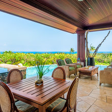 Backyard patio
