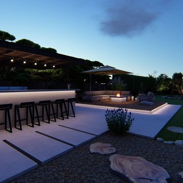 Transforming an Empty Backyard | Dry Tolerant Landscaping