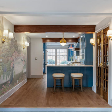 Colorful & Traditional Chef's Kitchen