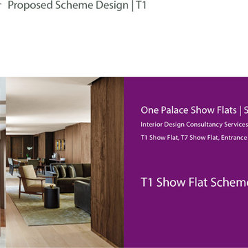 One Palace T1 Show Flat - Scheme Design