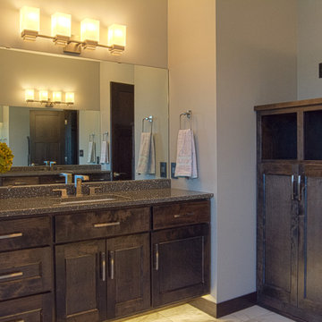 Installation for Poss Custom Cabinets (Fargo, ND)