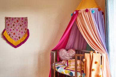 Design ideas for a nursery for girls in Melbourne.