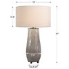 Uttermost Balkana Aged Gray Table Lamp