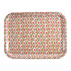 Tray Mitt i prick 36x28 cm - Serving Trays
