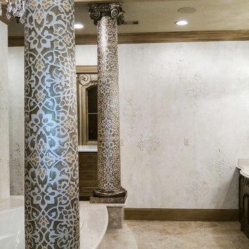 Master Bathroom - Decorative Columns