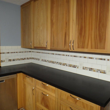 River Recovered Cypress Kitchen