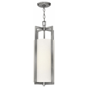 1 Light Small Drum Pendant in Transitional Style - 9.25 Inches Wide by 22.5