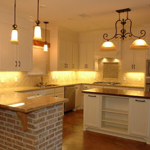 Brick under bar