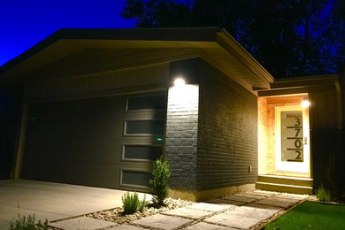 Inspiration for a contemporary home design remodel in Boise