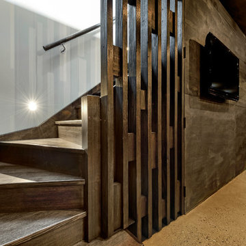 Staircase from underground cellar