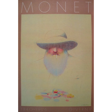 Milton Glaser, Homage A Monet, Artwork