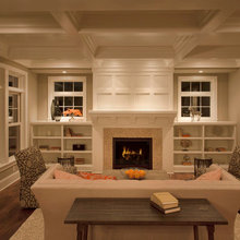 Fireplace area