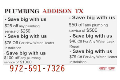 Plumbing Addison TX