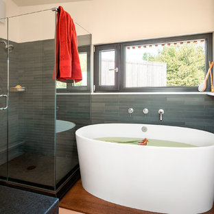 75 Beautiful Scandinavian Slate Tile Bath Pictures Ideas Houzz