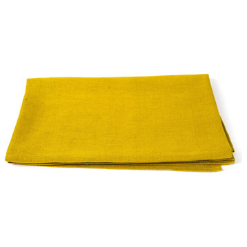 Linen Prewashed Lara Bath Towel, Citrine, 65x130cm