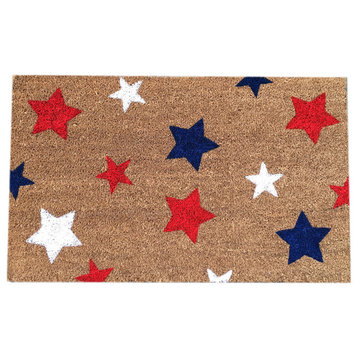 Hand Painted "Summer Stars" Doormat