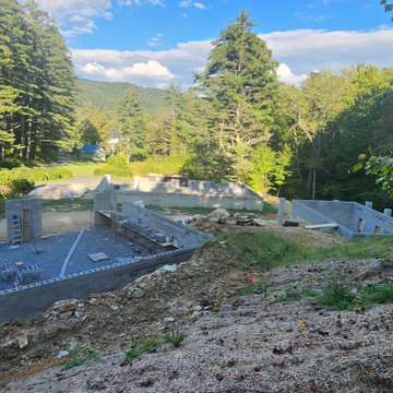 CMU Masonry Walls, Masonry Slabs, CMU, Footings, Grading