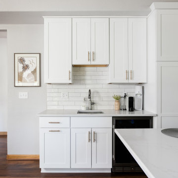 Crisp Transitional Kitchen Remodel