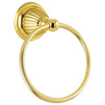 Mestre - Artica Towel Ring, Towel Rack, Luxury Hand Towel Holder, Polished 24k Gold Plated - High quality towel ring several finishes available ; suitable for a luxury bathroom decoration.