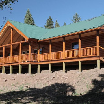 Log Home in Forbes Park