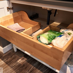 KraftMaid: U-Shaped Roll-Out Tray - Bathroom Cabinets