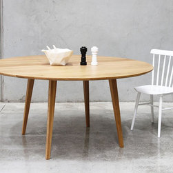 Oak Round Table BigRound Oak Wood Dining TableOak Round Table Big Previous Next - Dining Tables