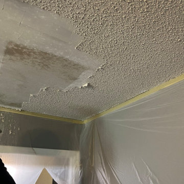 HOME REMODEL - POPCORN CEILING & CABINETS