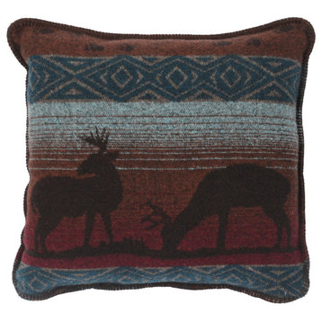 Deer Meadow II Decorative Pillow