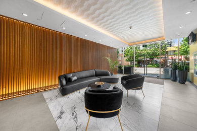 Inspiration for a living room remodel in Vancouver
