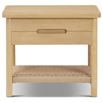 Poly and Bark Thani Nightstand in Light Oak