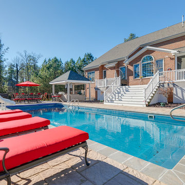 Fiberglass Pool Project in Glen Allen, VA