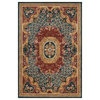 Safavieh Classic Collection CL304 Rug, Multicolored, 5'x8'
