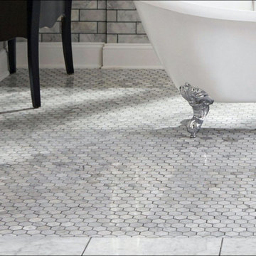 Custom Claw Tub and tile