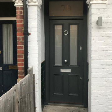 Victorian front door fitted in London