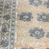 Wild Anemone Block Print Cotton Bed Spread