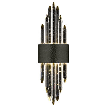 The Original Aspen LED Wall Sconce in Hammered Dark Bronze