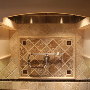 Glazed White Cabinets