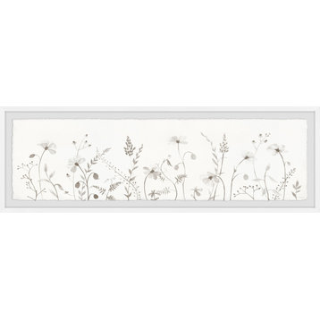 "Mixed Flowers" Framed Painting Print