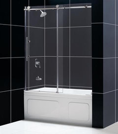 looking for a trackless shower door for a tub/shower